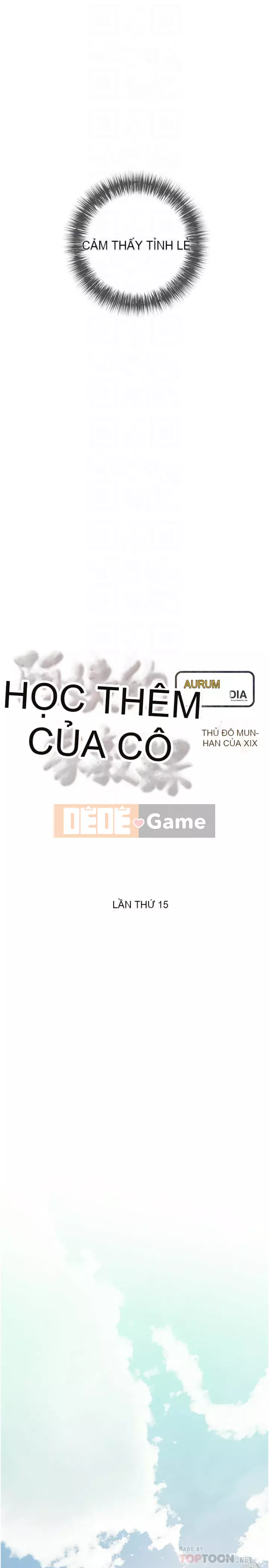 Bài học dạy kèm của dì Chương 15-16