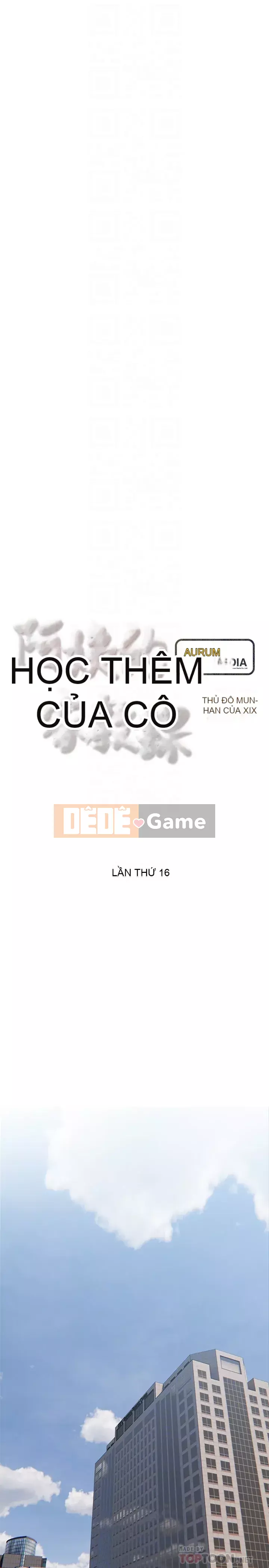 Bài học dạy kèm của dì Chương 15-16