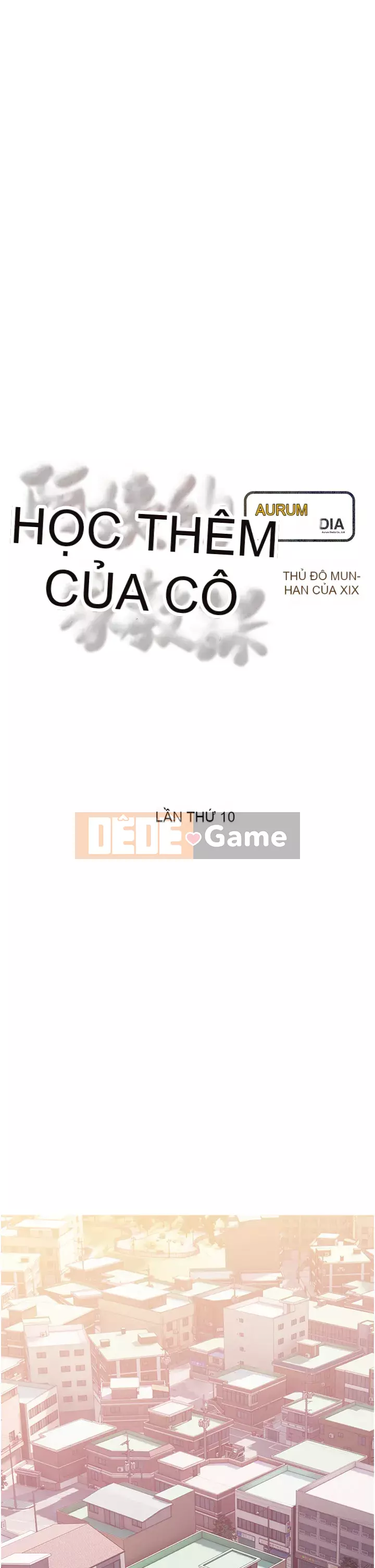 Bài học dạy kèm của dì Chương 9-10