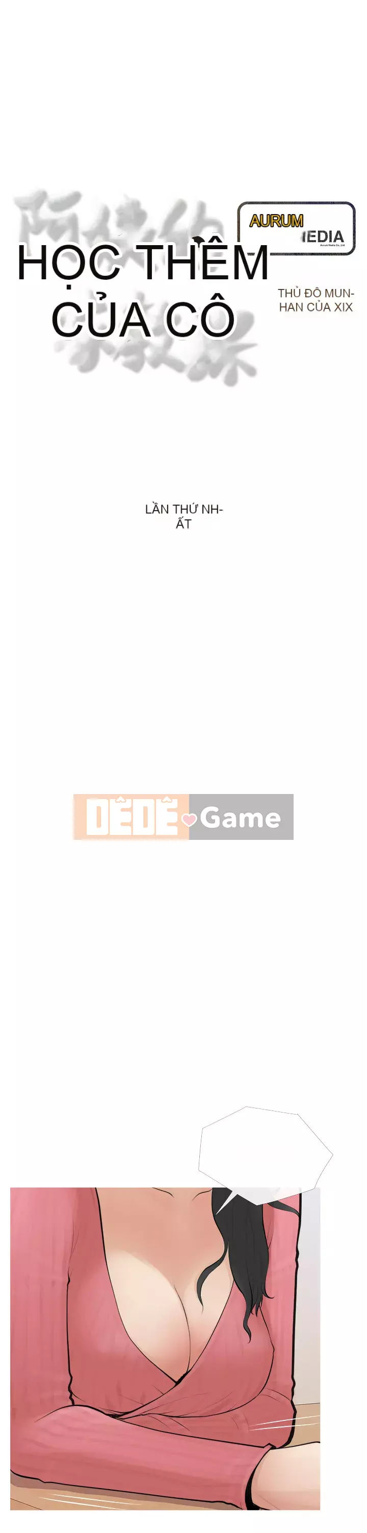 Bài học dạy kèm của dì Chương 1-8