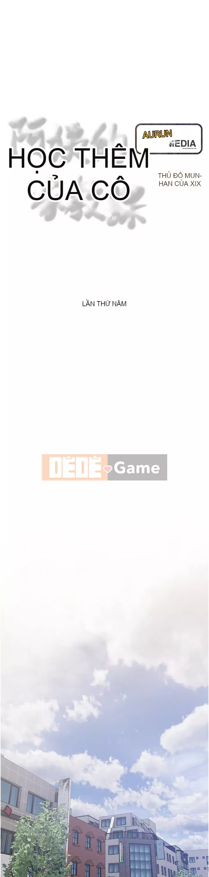 Bài học dạy kèm của dì Chương 1-8