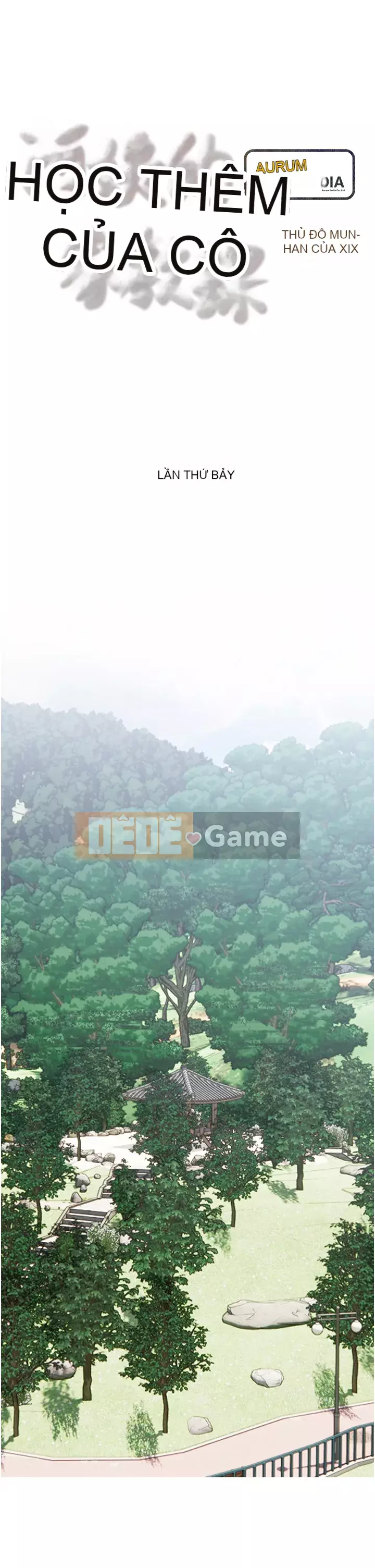 Bài học dạy kèm của dì Chương 1-8