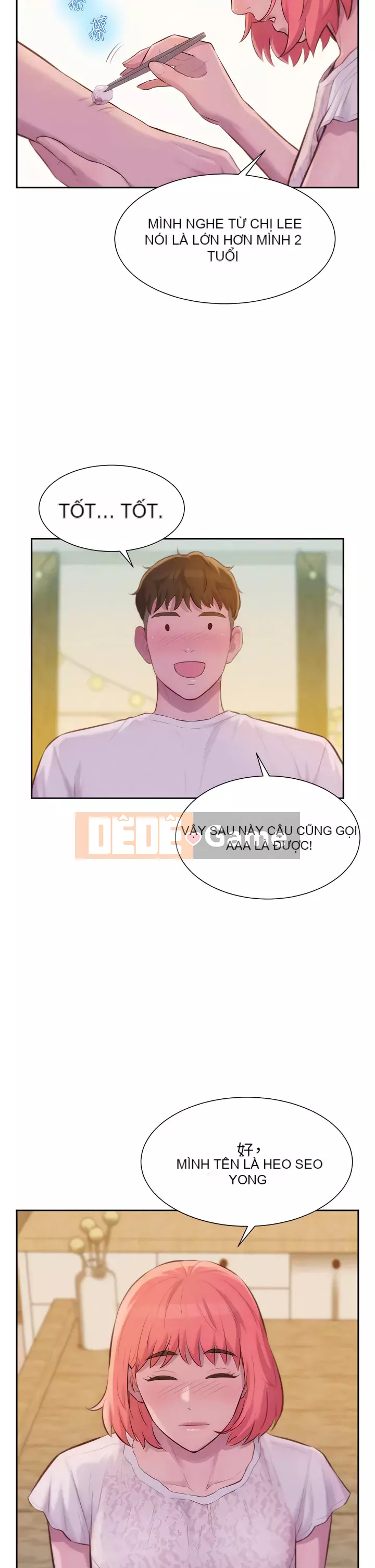 Cắm trại lãng mạn Chương 8-9