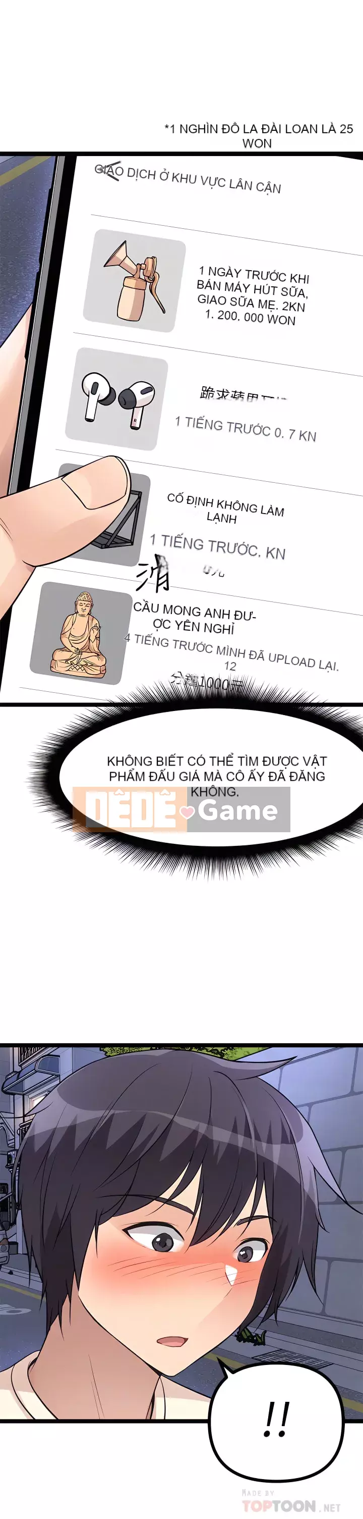 đấu giá ban đầu Chương 1-8