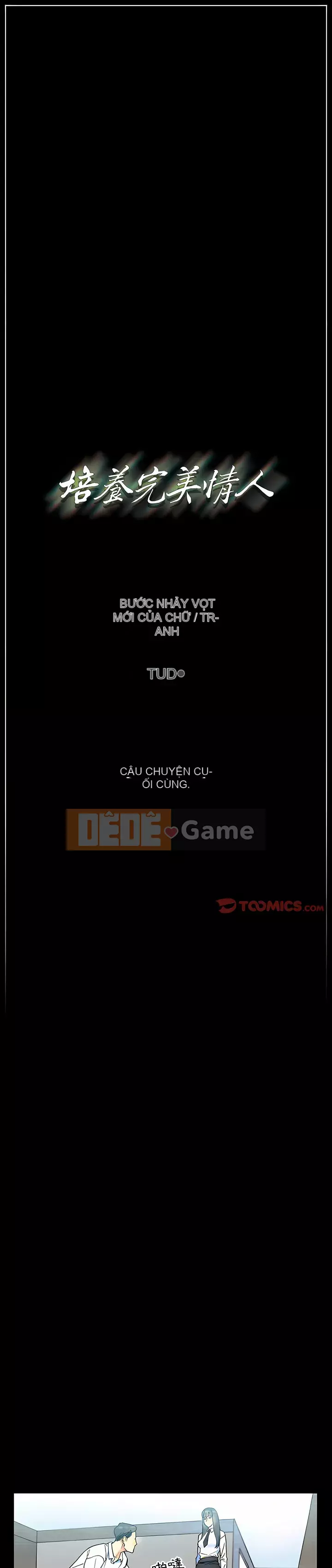Trau dồi người yêu hoàn hảo Chương 37-38