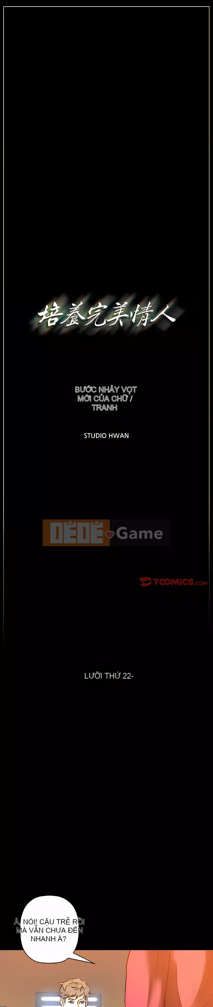 Trau dồi người yêu hoàn hảo Chương 21-22