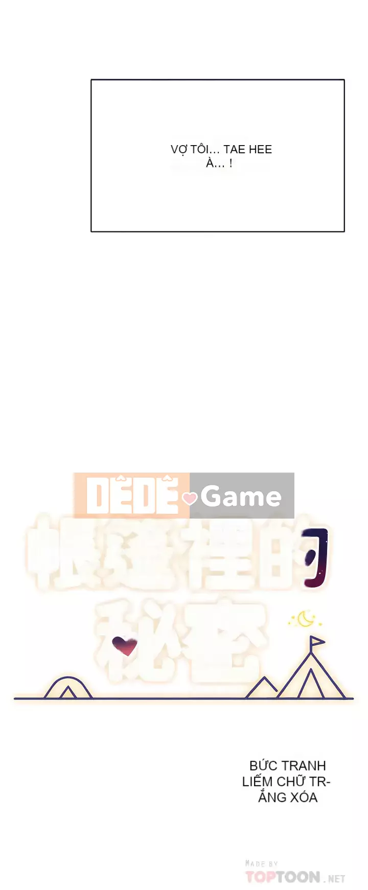 Bí mật trong lều Chương 37-38