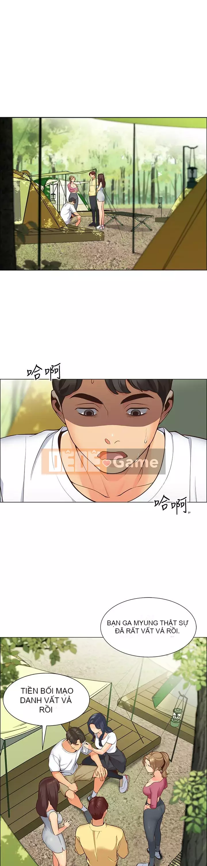 Bí mật trong lều Chương 1-8