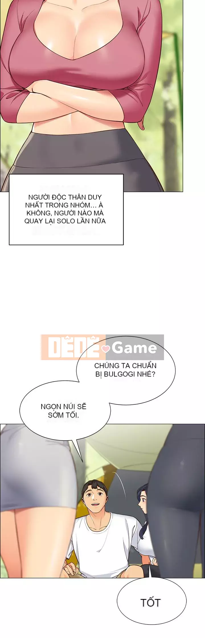 Bí mật trong lều Chương 1-8