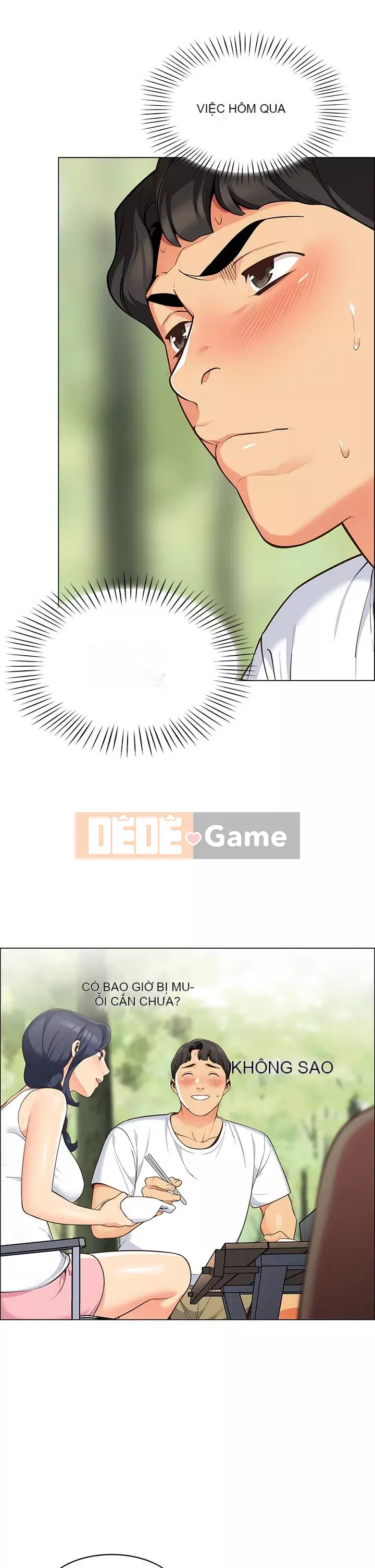 Bí mật trong lều Chương 1-8