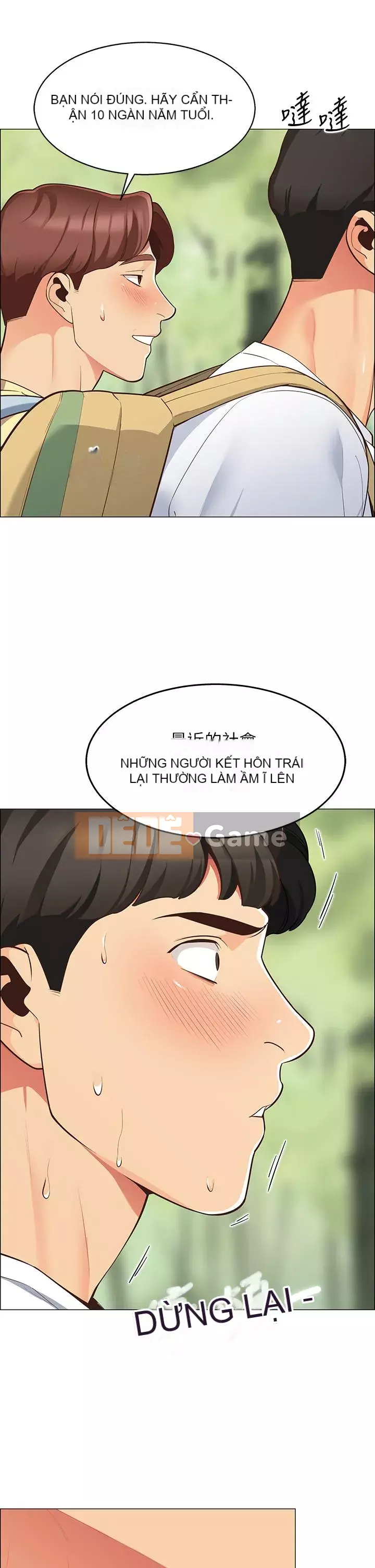 Bí mật trong lều Chương 1-8