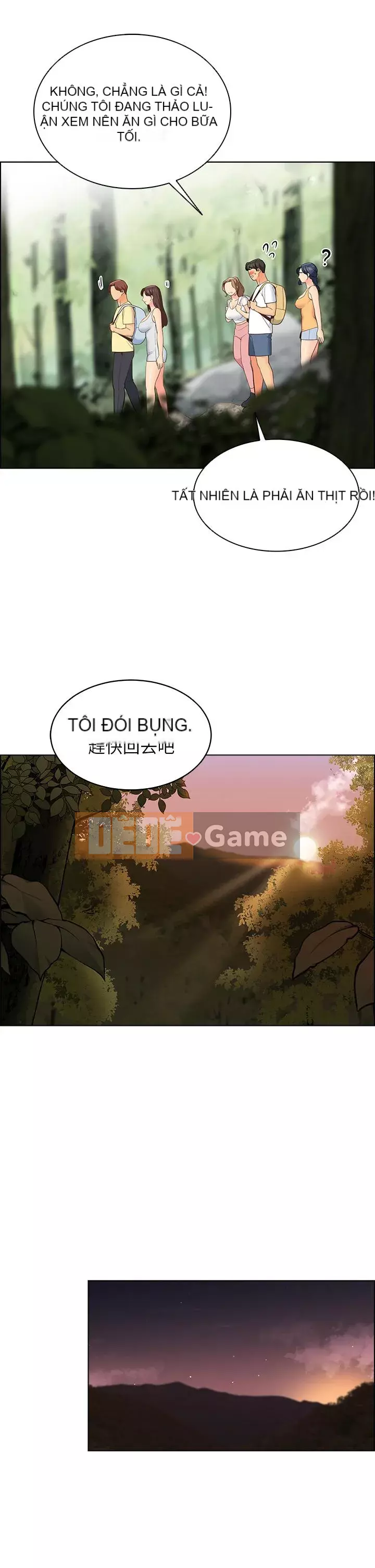 Bí mật trong lều Chương 1-8