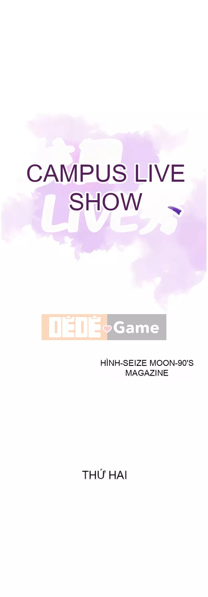 Khuôn viên trường TRỰC TIẾP Hiển thị Chương 1-67