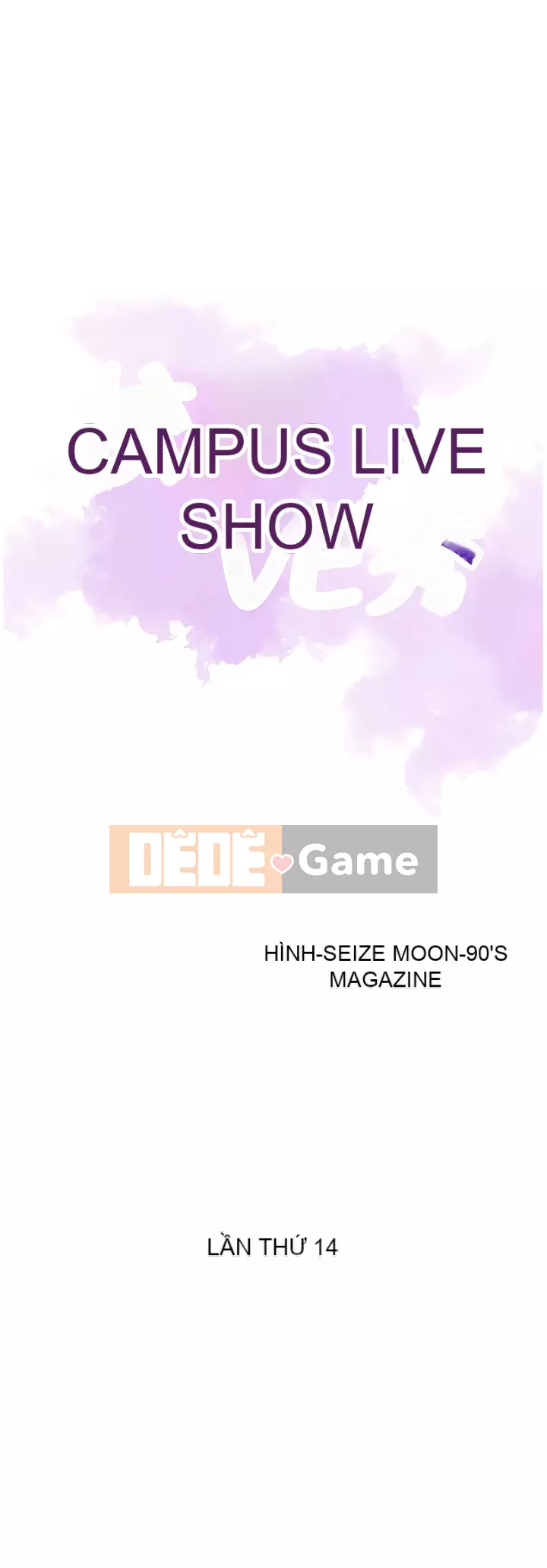 Khuôn viên trường TRỰC TIẾP Hiển thị Chương 1-67