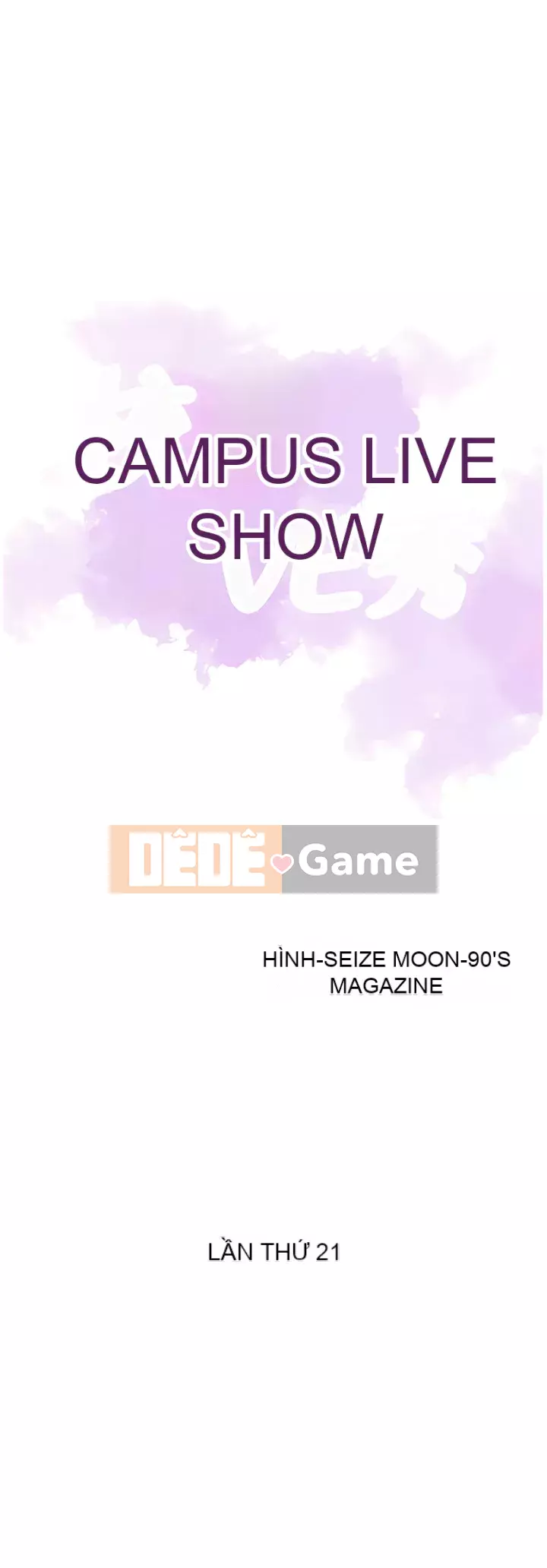 Khuôn viên trường TRỰC TIẾP Hiển thị Chương 1-67