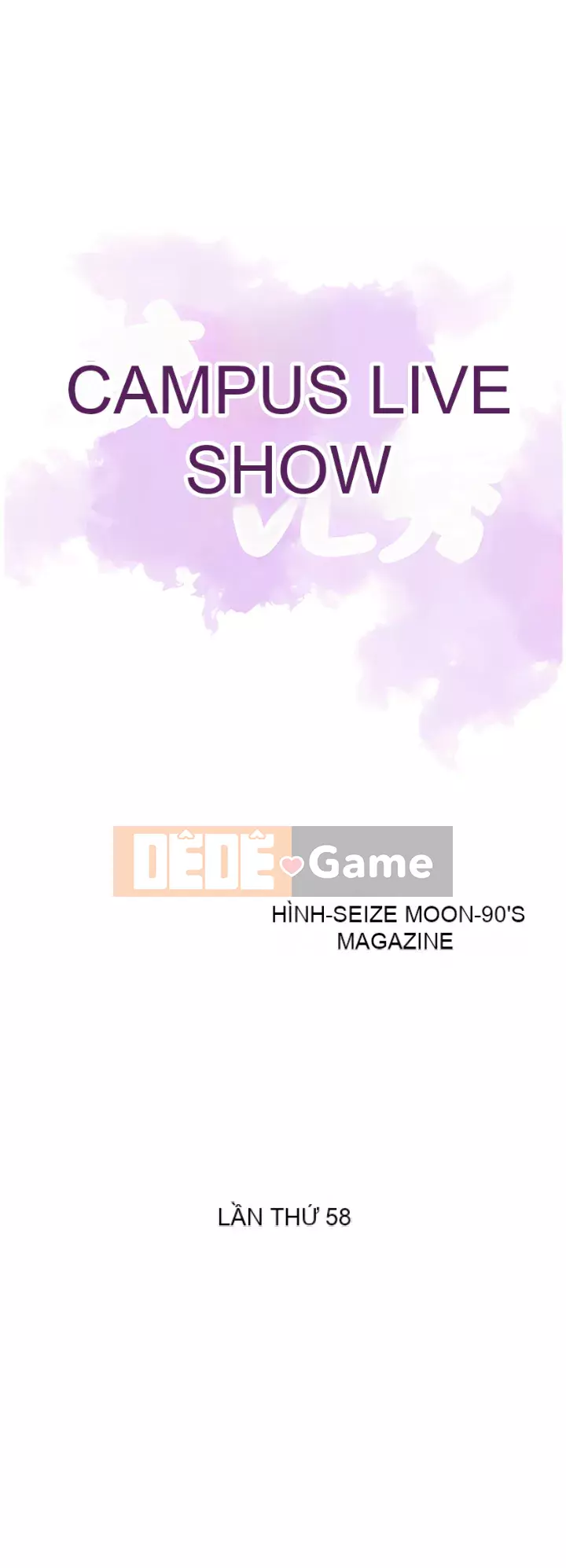 Khuôn viên trường TRỰC TIẾP Hiển thị Chương 1-67