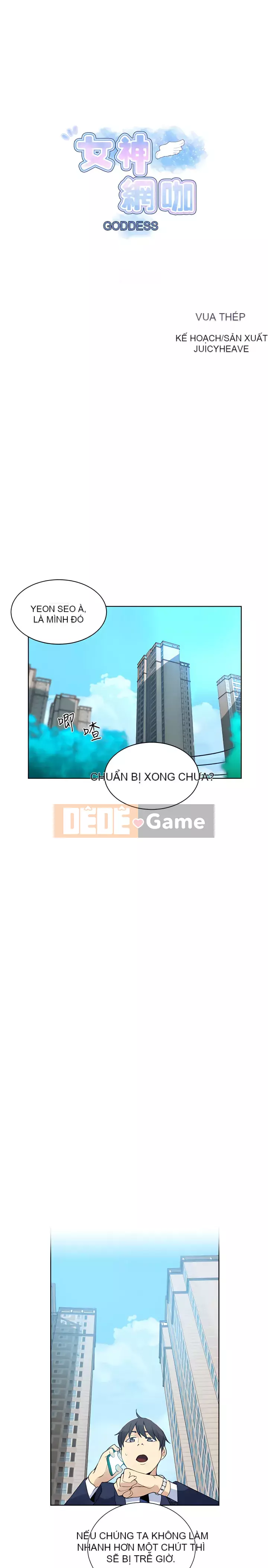 Quán cà phê Internet nữ thần Chương 1-60