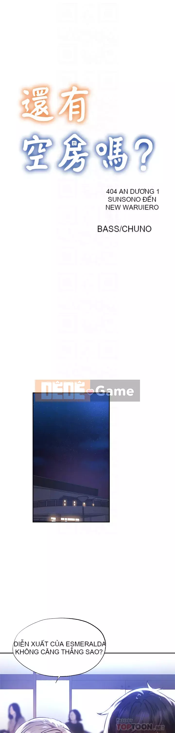 Có phòng nào trống không? Chương 1-64