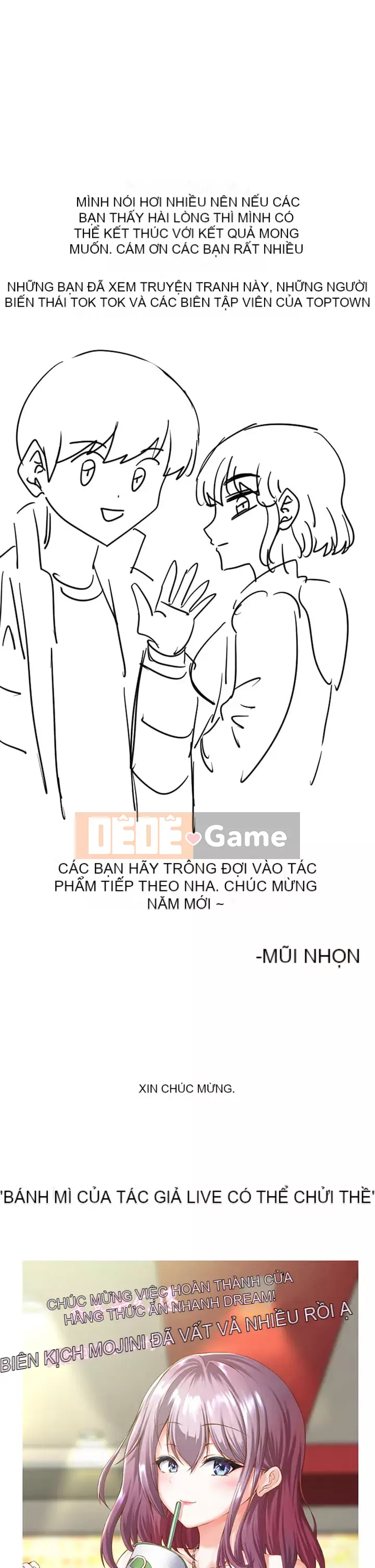 Đồ ăn nhanh trong mơ Chương 38-39