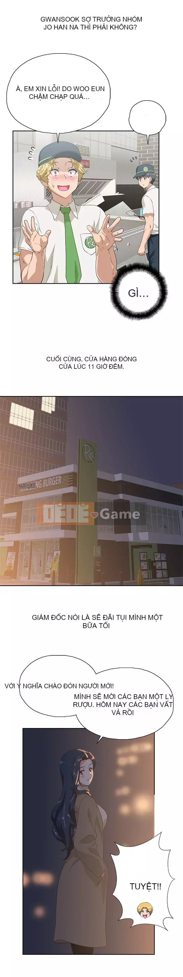 Đồ ăn nhanh trong mơ Chương 1-7