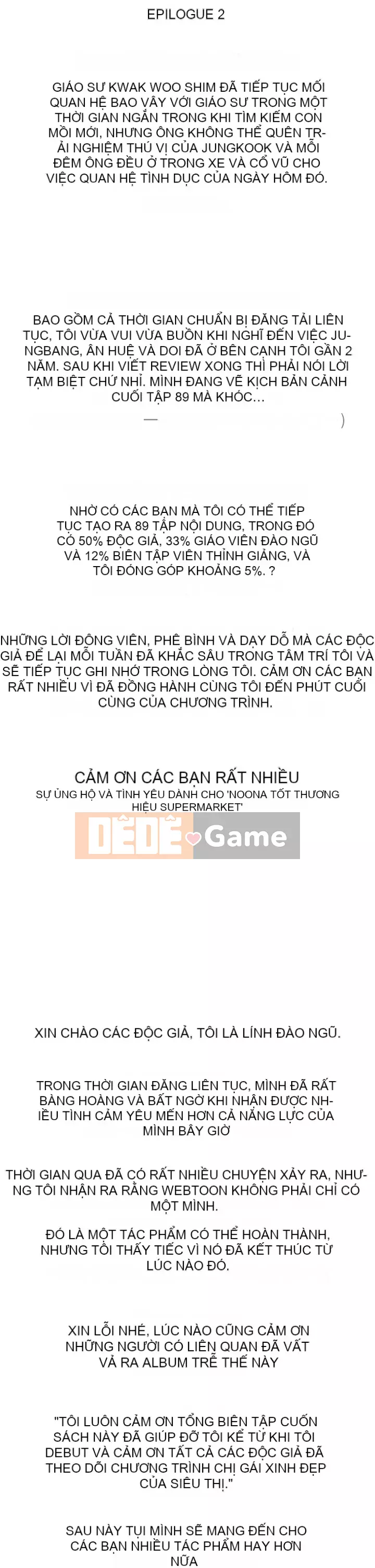 Chị đẹp trong siêu thị Chương 89