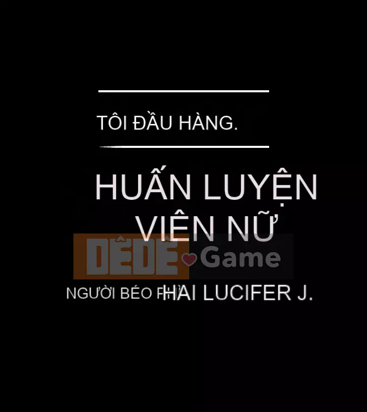 Tôi đầu hàng, huấn luyện viên nữ Chương 1-10