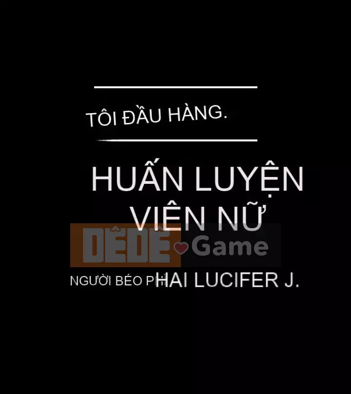 Tôi đầu hàng, huấn luyện viên nữ Chương 1-10