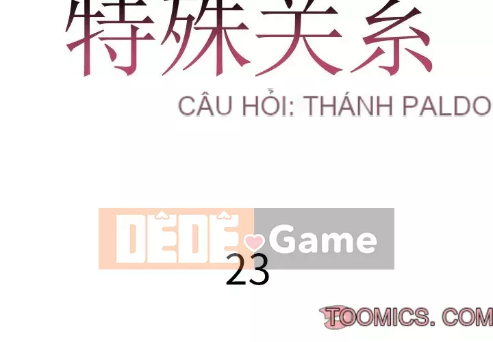 Mối quan hệ đặc biệt Chương 21-24