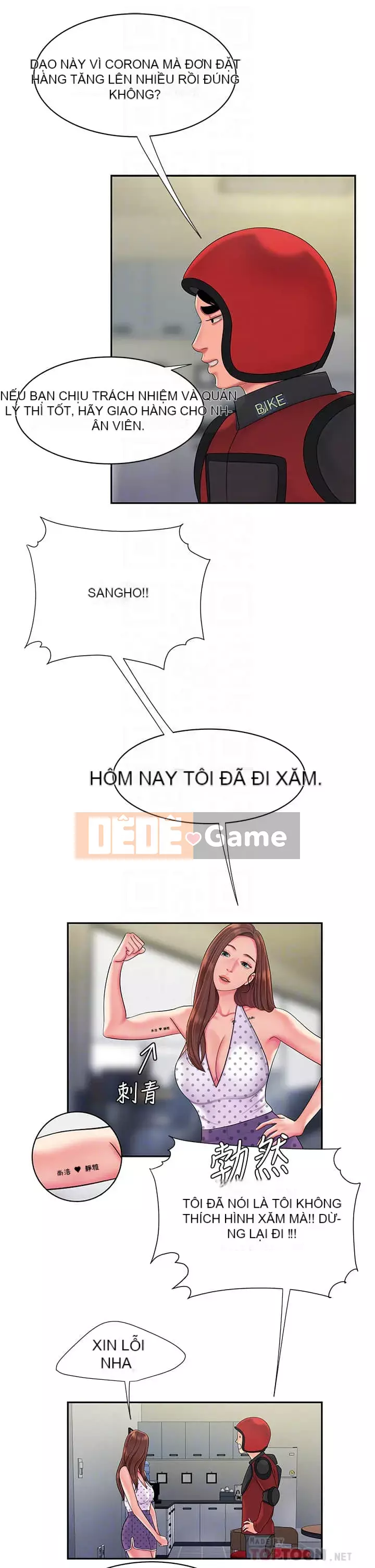 Người giao hàng vui vẻ Chương 55