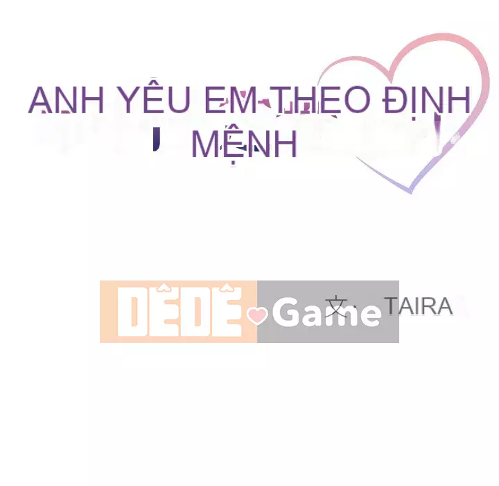 định mệnh để yêu bạn Chương 1-10