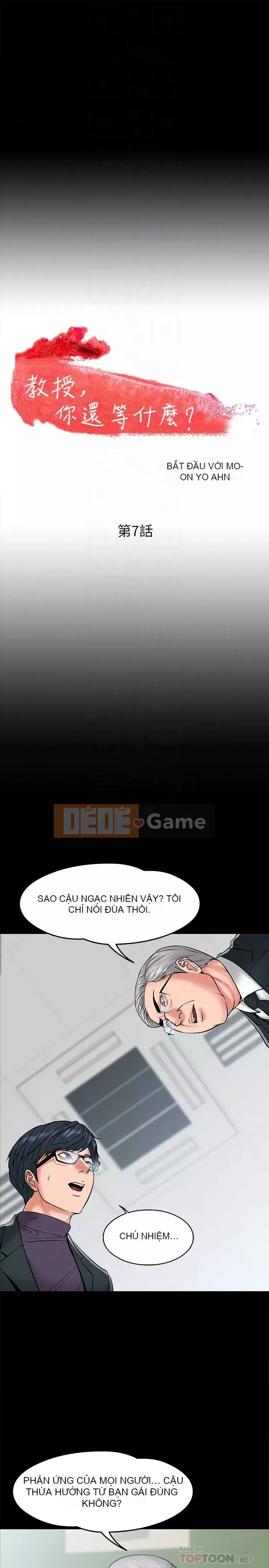 Giáo sư, bạn còn chờ gì nữa? Chương 1-32