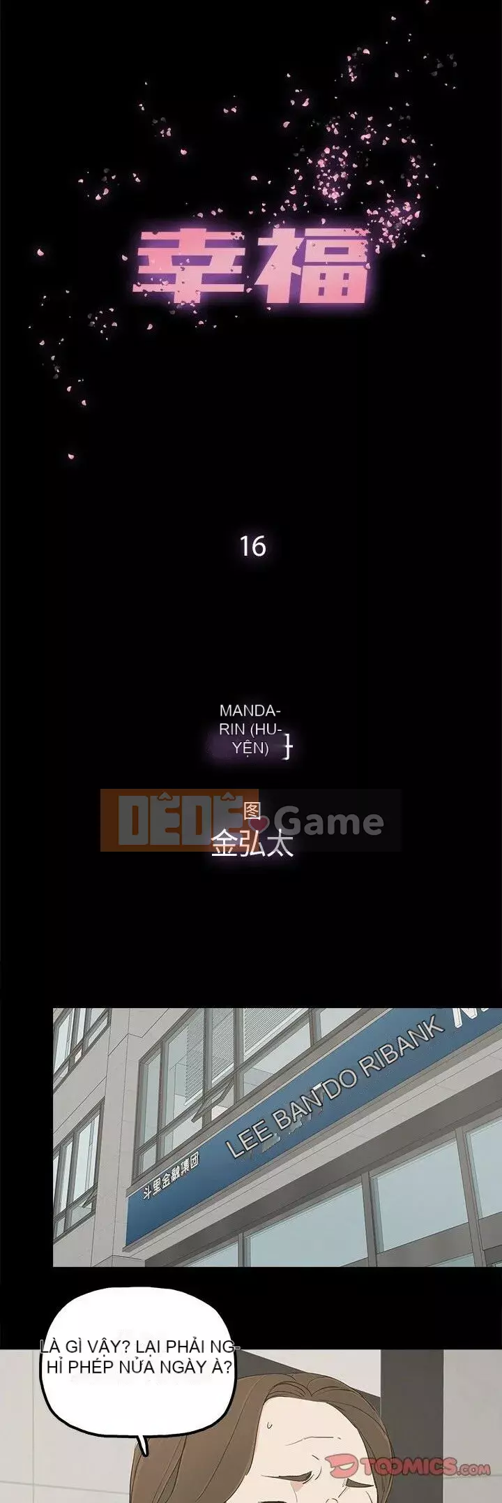 Niềm hạnh phúc Chương 1-32