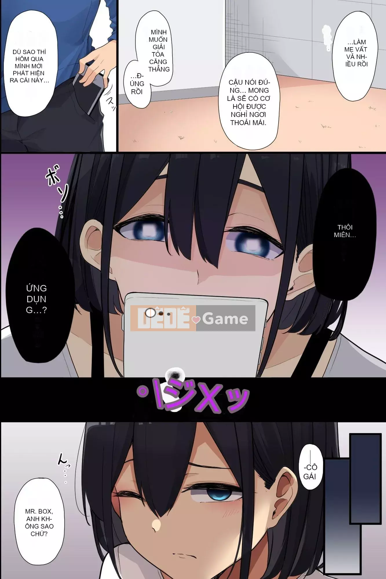 Chụp mẹ con hàng xóm ngực khủng bằng app!