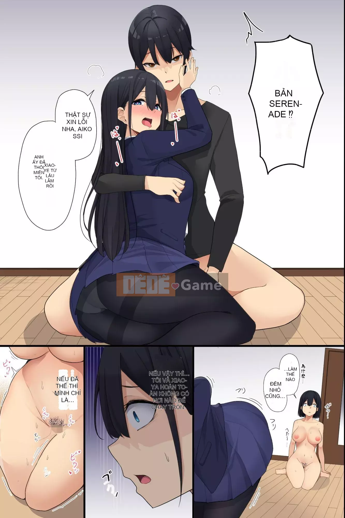 Chụp mẹ con hàng xóm ngực khủng bằng app!