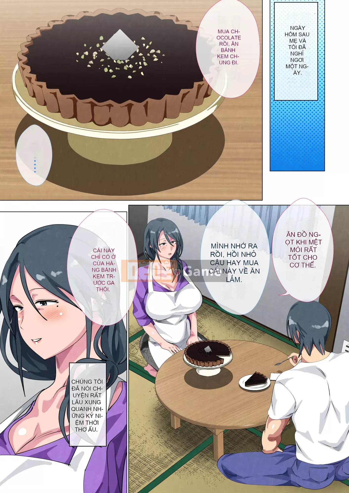 Mẹ góa phụ, Sayoko ~Hồ sơ giao phối của cha mẹ và con cái sống trong một tấm chiếu Tatami bốn rưỡi~