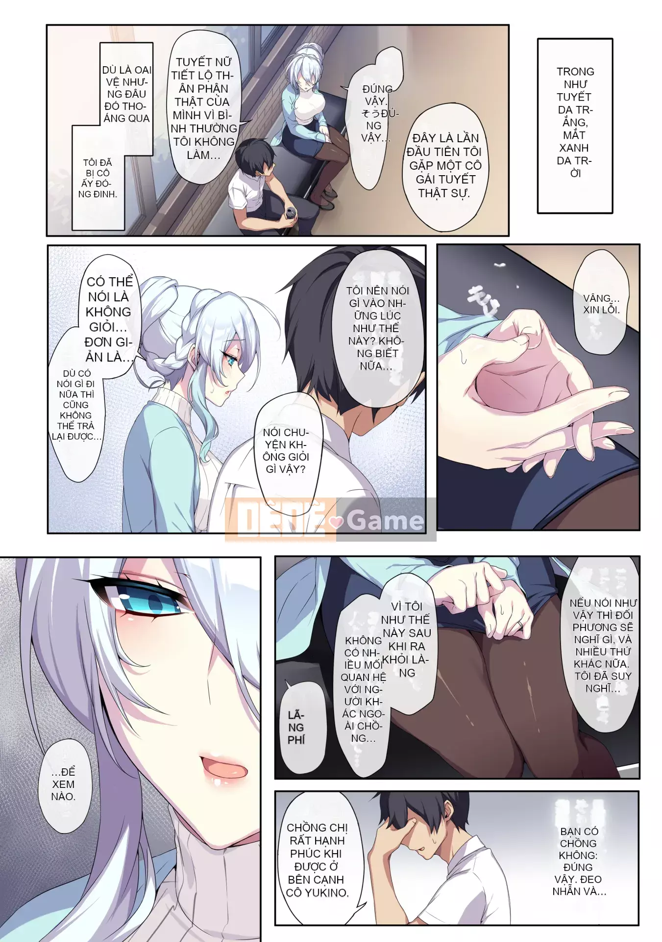 Một người phụ nữ tuyết góa bụa, không giỏi giao du và chiếc nhẫn bị nguyền rủa