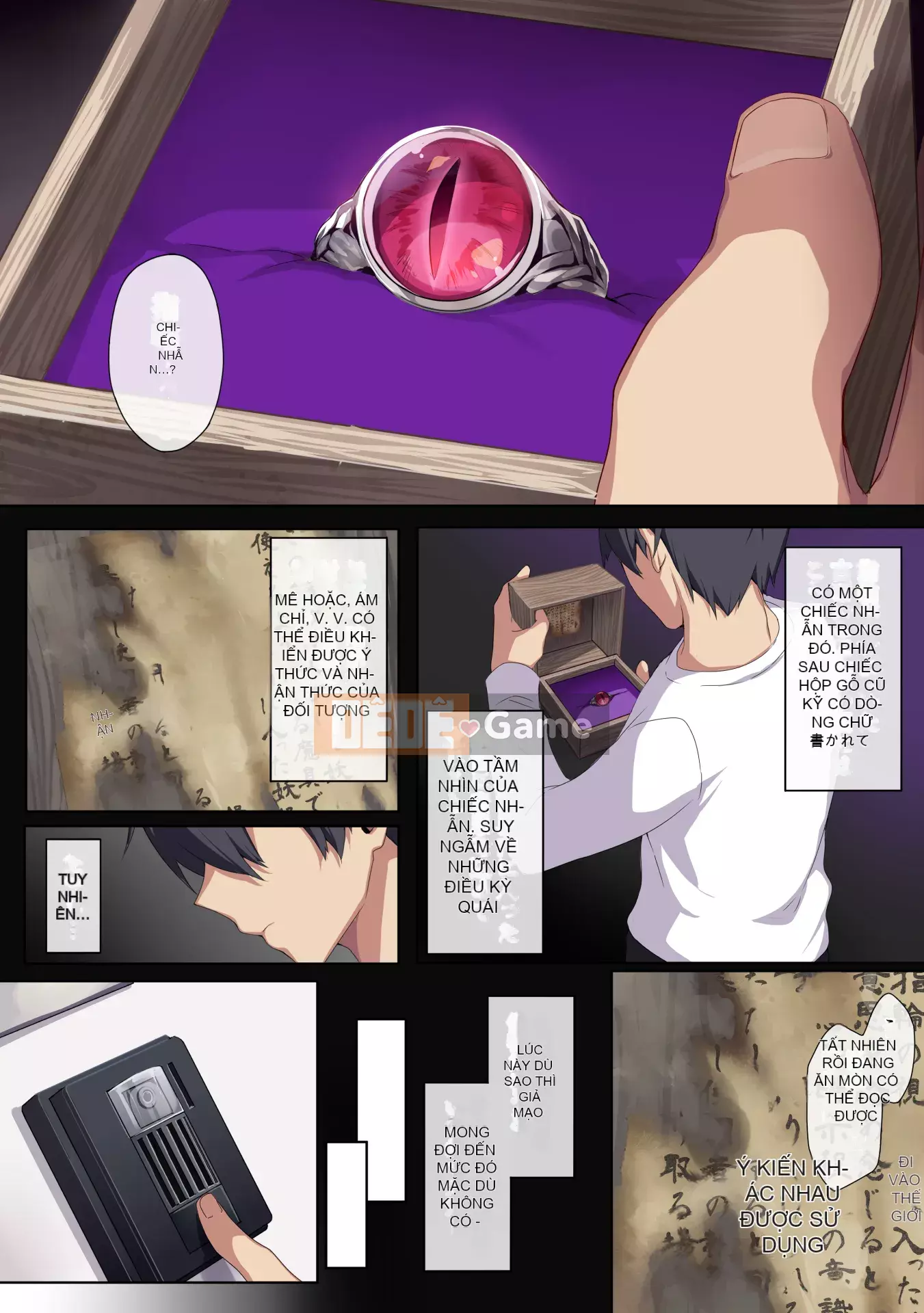 Một người phụ nữ tuyết góa bụa, không giỏi giao du và chiếc nhẫn bị nguyền rủa