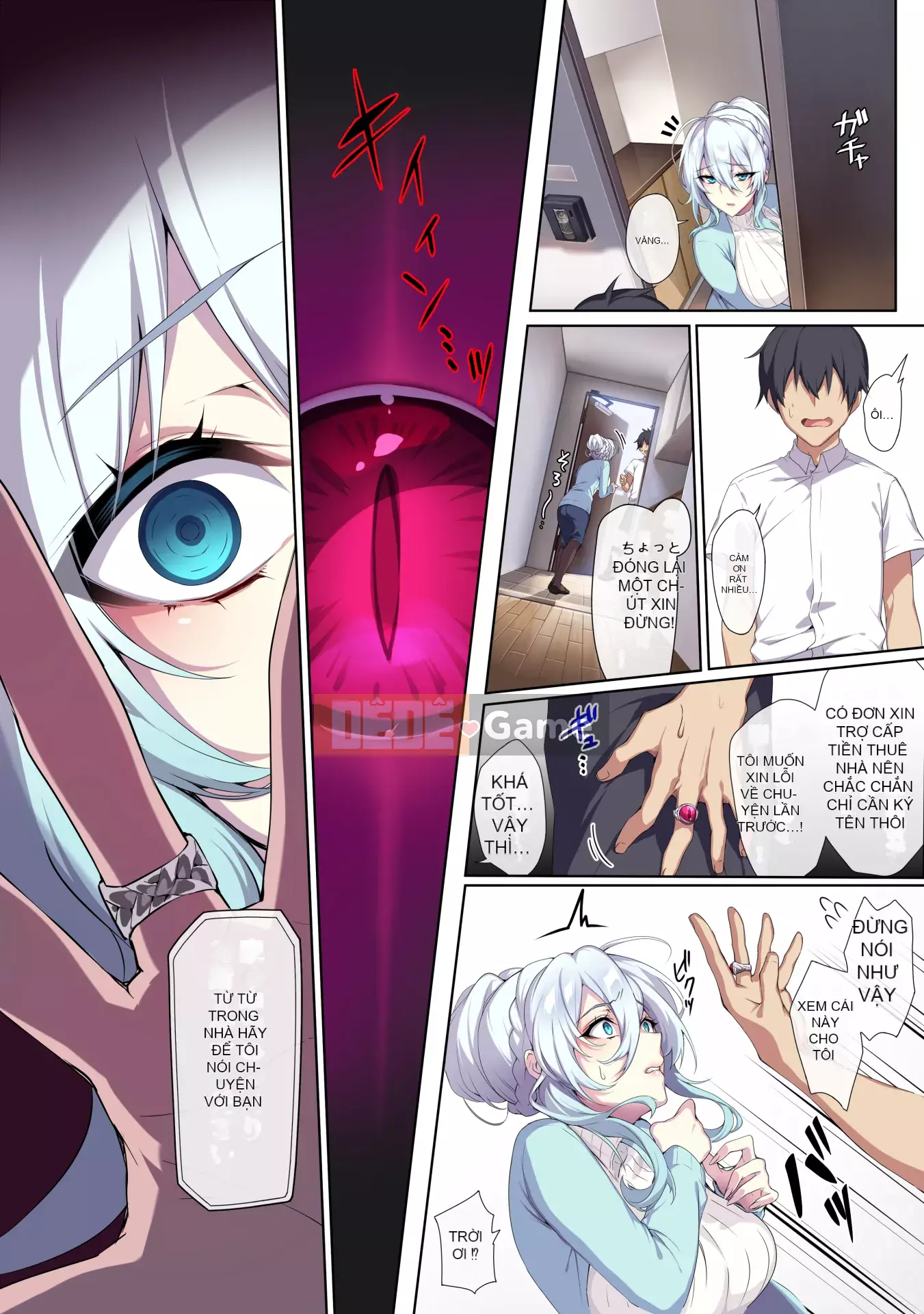 Một người phụ nữ tuyết góa bụa, không giỏi giao du và chiếc nhẫn bị nguyền rủa