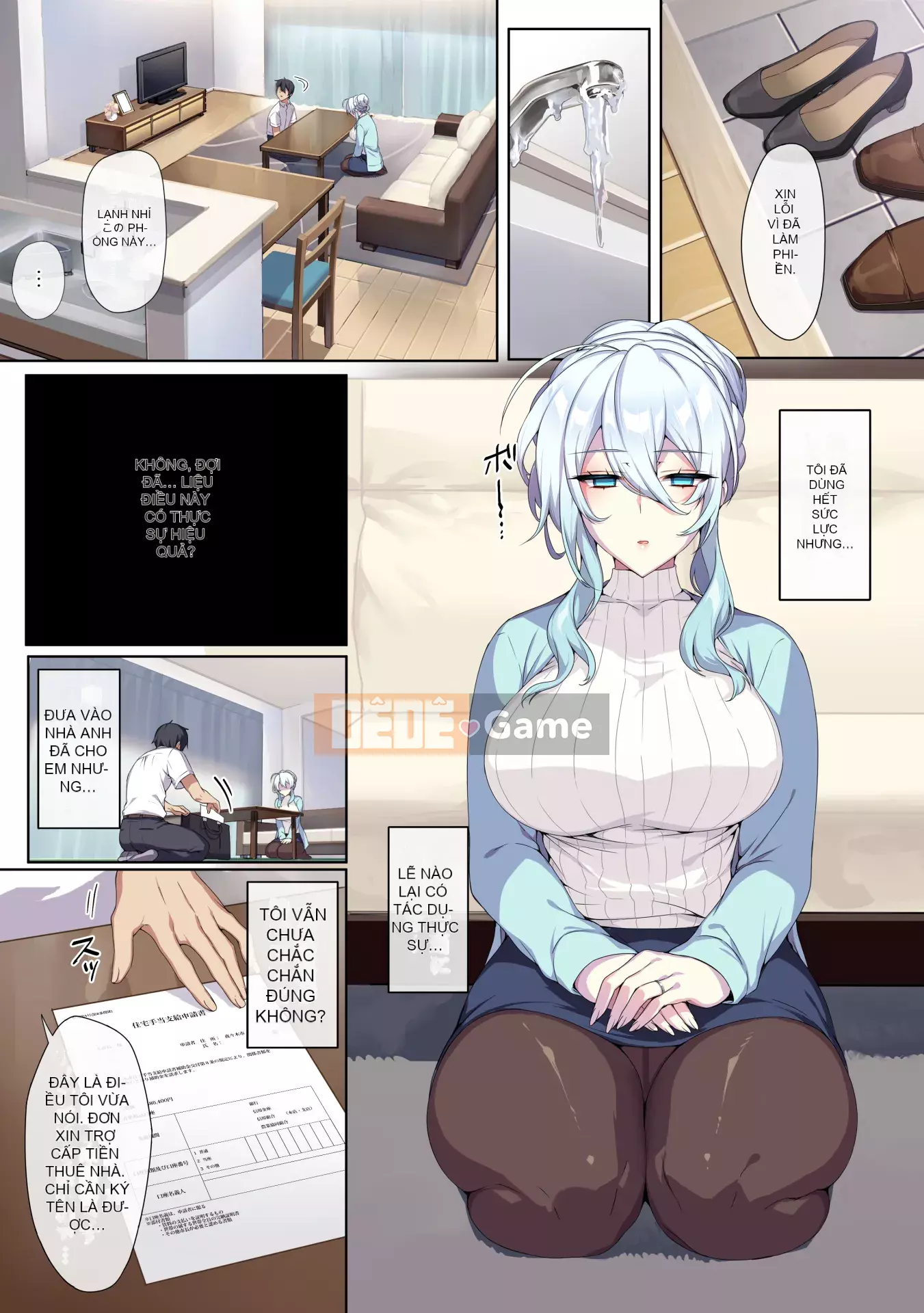 Một người phụ nữ tuyết góa bụa, không giỏi giao du và chiếc nhẫn bị nguyền rủa