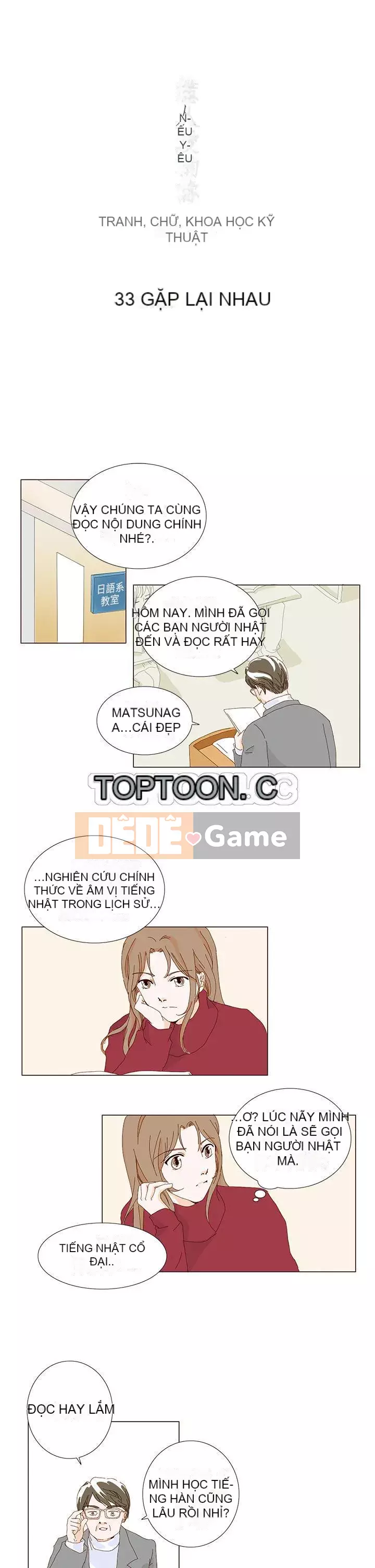 Yêu bạn Chương 1-20