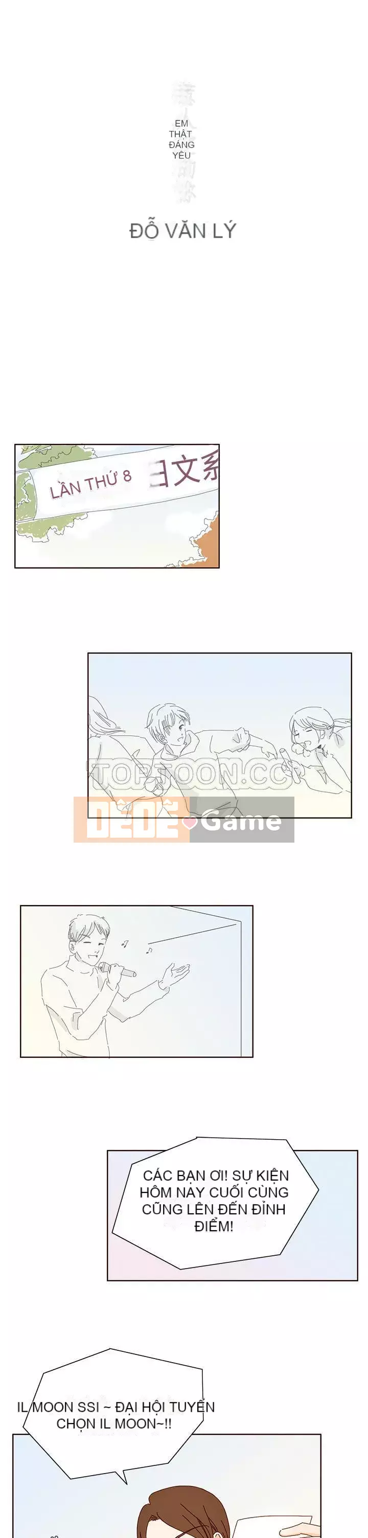 Yêu bạn Chương 1-20