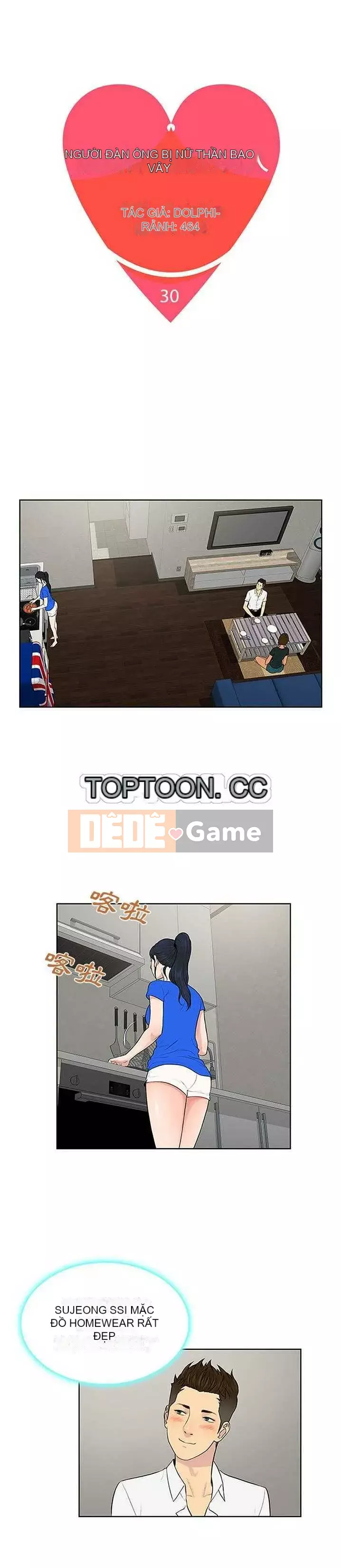 Người đàn ông được bao quanh bởi các nữ thần Chương 1-56