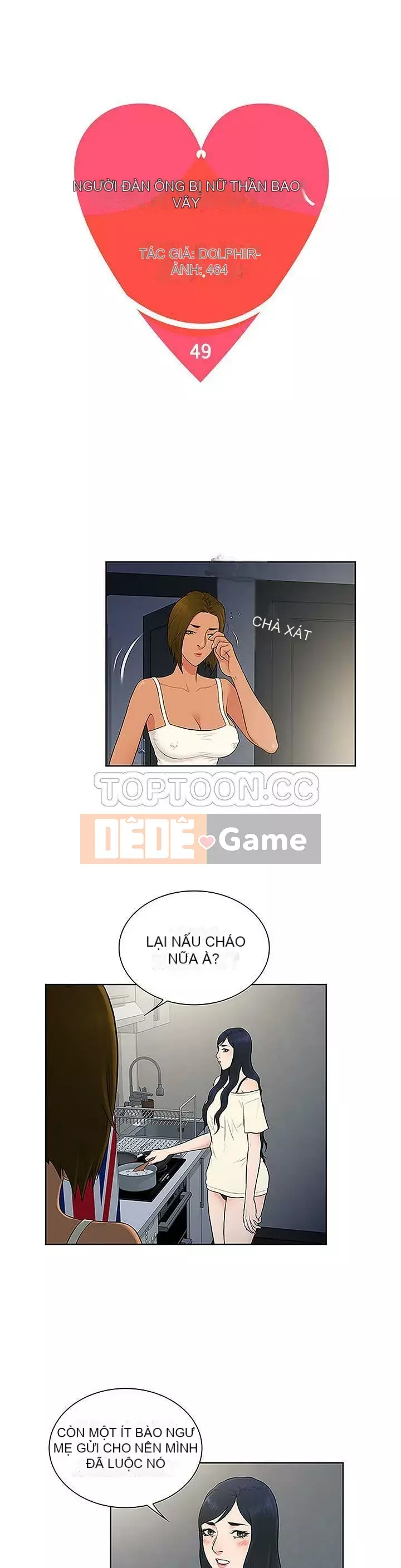 Người đàn ông được bao quanh bởi các nữ thần Chương 1-56