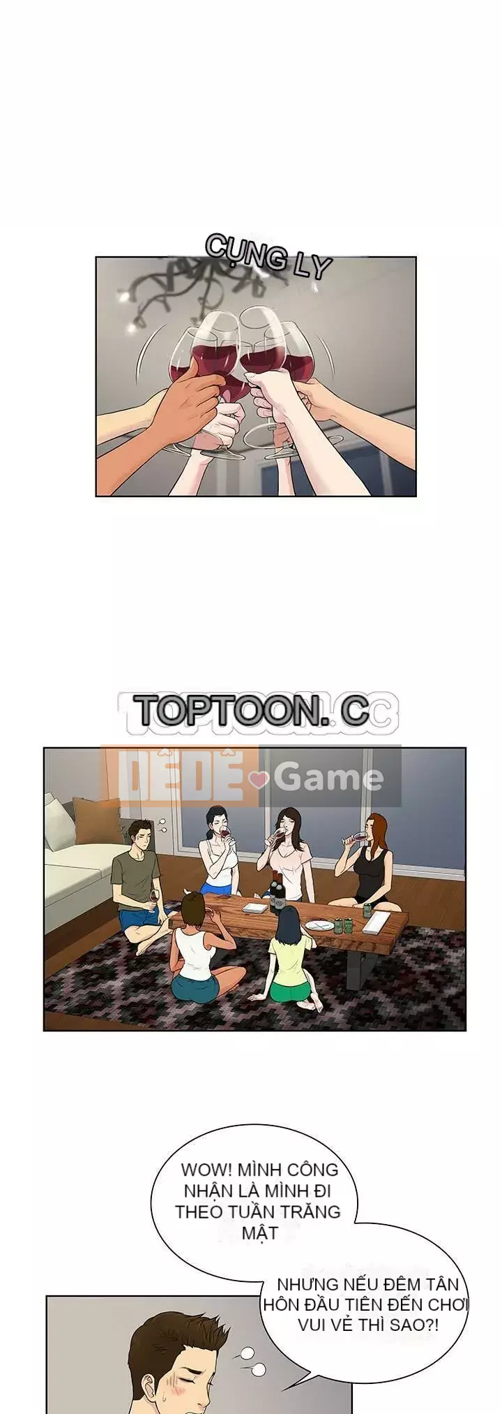 Người đàn ông được bao quanh bởi các nữ thần Chương 1-56