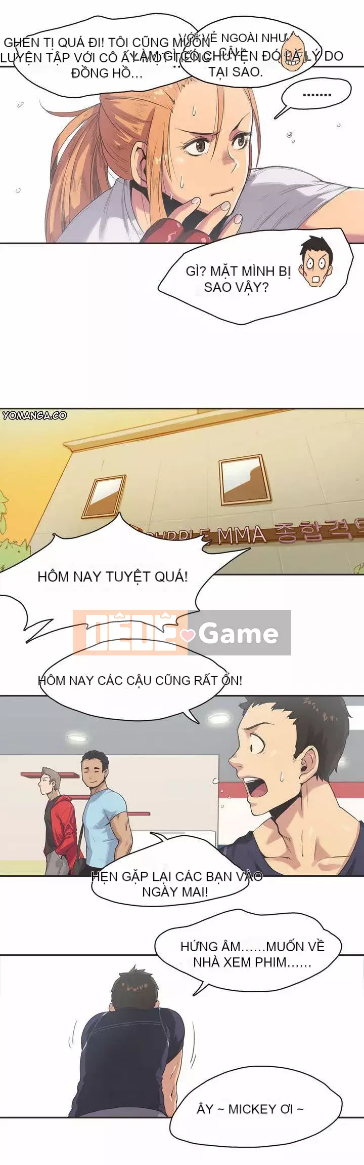 Cô gái vận động viên Chương 1-27