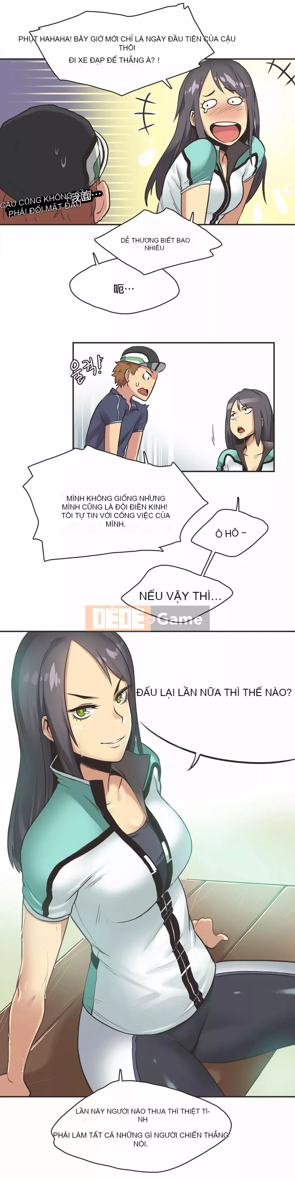 Cô gái vận động viên Chương 1-27