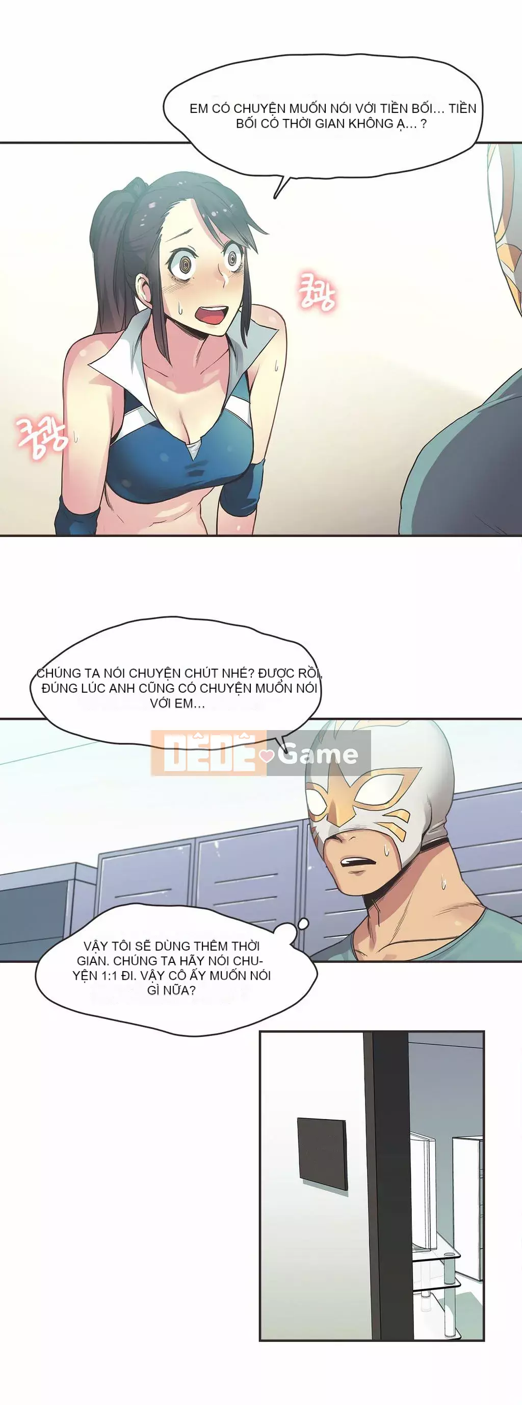 Cô gái vận động viên Chương 1-27