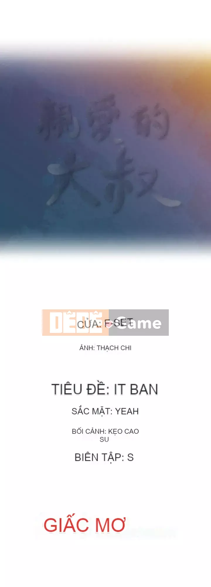 Chào chú thân yêu Chương 01-50