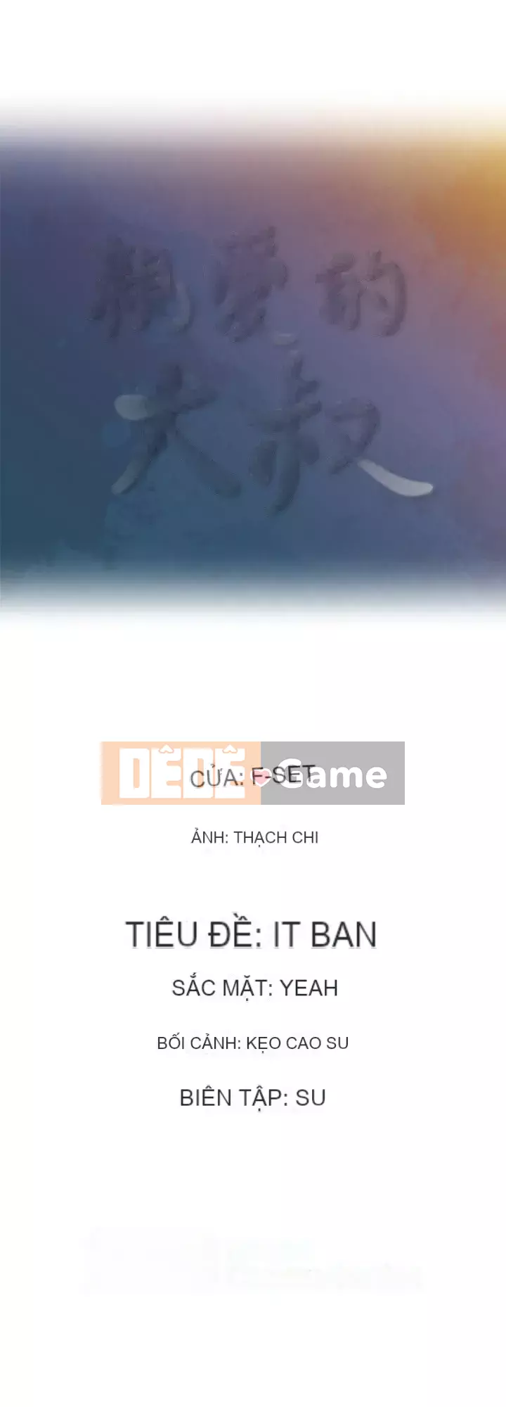 Chào chú thân yêu Chương 01-50