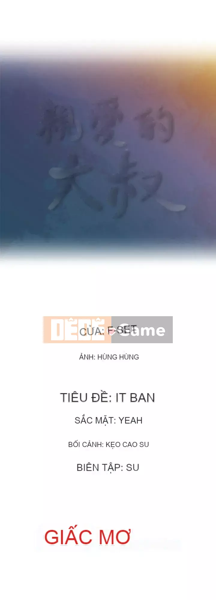 Chào chú thân yêu Chương 01-50